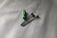 Nouvelle aiguille de ponction rumineuse en acier inoxydable, instrument vétérinaire pour les bovins, équipement d'élevage pour la flatulences animales