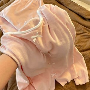 Pijamas Cálidos Juveniles de Invierno para Mujer, Forrados con Terciopelo Alemán de Doble Cara - Product Image 3