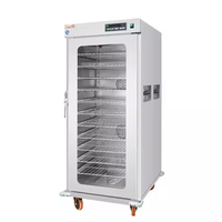 Restaurant de restauration rapide commercial KFC chariots isolants de poulet frit armoire de chauffe-plats mobile
