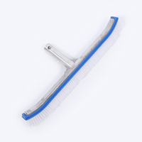 Brosse de piscine Blue Torrent 360 Brosse murale de piscine professionnelle de qualité supérieure de 18 pouces Meilleure brosse d'angle de piscine