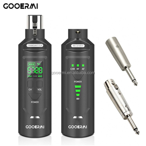 Système émetteur-récepteur sans fil UHF MIM-MD2 XLR, 16 canaux, portée 80 m, adaptateur audio <span class=keywords><strong>pour</strong></span> micros dynamiques et guitares - Product Image 1