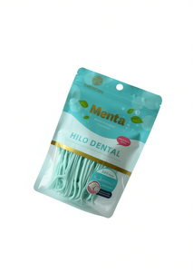 Hilo Dental Menta 200 Pieces Mint Flavored Flossers Dental Care - Product Image 1