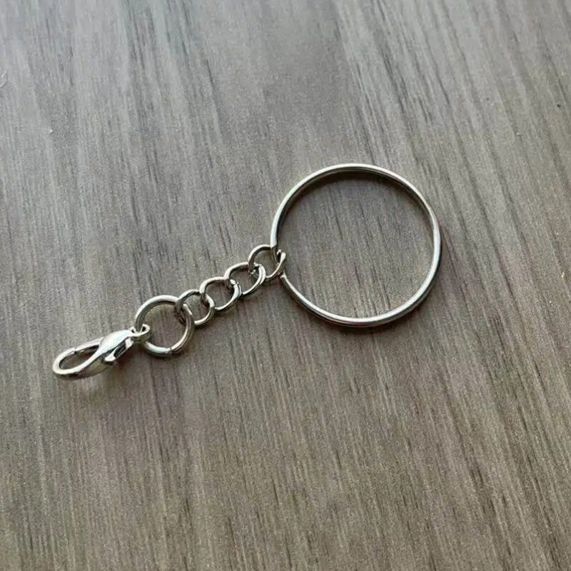Apertura de 25 mm, hebilla de langosta plateada 302 de 4 secciones.