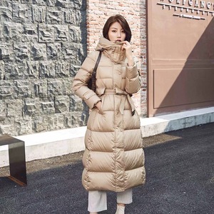 Veste d'hiver en duvet pour femme personnalisée, style coréen, avec col à capuche, coupe-vent - Product Image 2