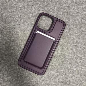 Prix de gros étui de téléphone en cuir pu avec sac pour carte d'identité et boîtier de téléphone pour iphone 12 13 14 pro max ou Samsung A12 A24 S21 - Product Image 2