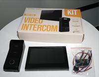 Kit de videoportero inteligente con aplicación remota, IP, POE y video intercomunicador