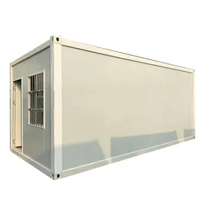 20英尺中国制造高品质易组装定制模块化集装箱零件预制集装箱屋