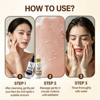 Sérum Ampoule au Riz Noir Prix Usine – Élimine les Peaux Mortes, Atténue les Taches Brunes, Éclaircissant, Exfoliant Visage, Soin de la Peau du Visage