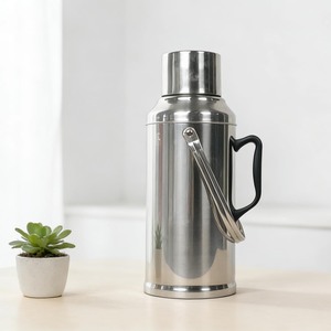 <span class=keywords><strong>Thermos</strong></span> per Tè a Doppia Parete in Acciaio Inox - Borraccia Termica con Rivestimento in Vetro da 2L - Product Image 2