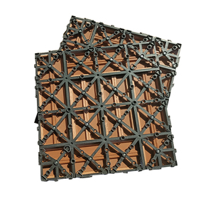 Baldosas de Madera Compuesta para Terraza, Resistentes al Agua, Color Gris, Económicas, con Ranuras Rectas, para Uso en Exteriores y Jardines - Product Image 5