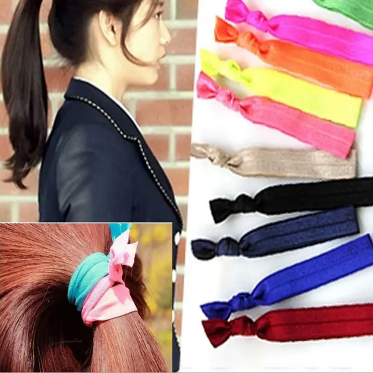 Verschillende Felle Neon Kleur Elastische Haarbanden Polsbandjes Goedkope Multifunctionele Paardenstaart Haar Stropdas Haar Ornament Geven Aways Geschenken