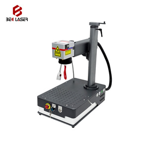 Nouvelle machine de marquage laser à fibre intelligente 20W pour la gravure de bracelets, bagues et pendentifs - Refroidie par air, prend en charge les formats AI/BMP, bijoux personnalisés - Product Image 1