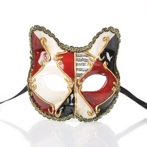 หน้ากากปาร์ตี้สไตล์เม็กซิกัน หน้ากากครึ่งหน้าแนวอนิเมะ สำหรับงานเทศกาล ปาร์ตี้แฟนซี หน้ากากแต่งหน้าสไตล์ยุโรปและอเมริกา รูปแบบหน้ากากจิ้งจอก - Product Image 6