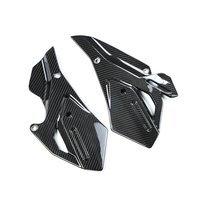 AKOSO R1300GSA - Protectores de Talón de Fibra de Carbono Real para Motocicleta BMW R1300GS Adventure R1300GSA 2024+