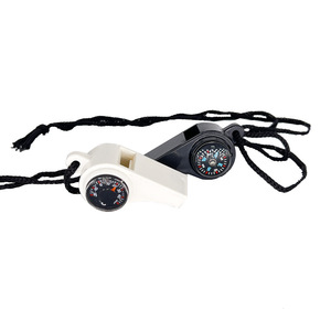 EDC-silbato <span class=keywords><strong>3</strong></span> en 1 para exteriores con brújula y termómetro, silbato de supervivencia, salvavidas, emergencia, alta frecuencia - Product Image 4