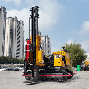 Hengxing - Perforadora de Tornillos de Cimentación con Control Remoto y Riel Guía Giratorio para Construcción de Granjas Solares para el Mercado de Indonesia - Product Image 6