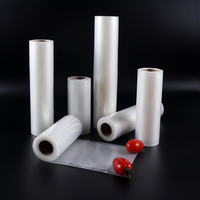 Rouleaux de scellage sous vide pour congélateur Sacs à texture de points en relief pour le stockage de la viande et des aliments Pochette de scellage thermique robuste