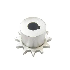 OEM Manufacture High Quality C45 Sprocket Wheel Stainless Steel Roller Chain Sprocket