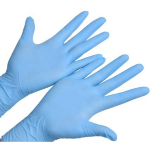 Bán Hot An Toàn Màu Xanh Nhiệm Vụ Nặng Nề Làm Việc Thi Nitrile/Vinyl/PVC/Cao Su/Latex/Găng Tay - Product Image 4