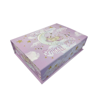Boîtes cadeaux roses de luxe personnalisées en gros, gaufrage, matériaux recyclés, auto-érectables, étanches pour emballage de parfums de mariage