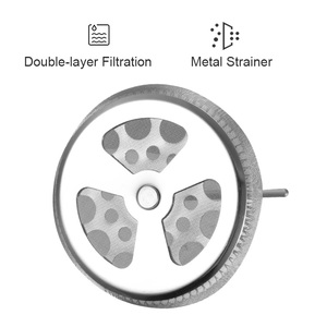 Acier inoxydable Presse Française <span class=keywords><strong>Cafetière</strong></span> Infusion Froide Espresso Thé Plongeur Portable Voyage Camping Extérieur Durable <span class=keywords><strong>Filtre</strong></span> - Product Image 3