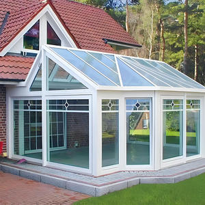 Véranda en aluminium et verre à faire soi-même, <span class=keywords><strong>solarium</strong></span>, patio, enclos, jardin d'hiver, appartement, parc, porte battante personnalisée, écran solaire - Product Image 6