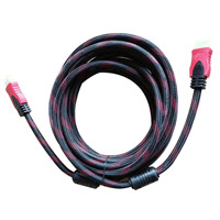 Câble Hdmi haut de gamme 3d haute vitesse 4k 60hz or 1080p 2160p Usb Poly sac gris 24K plaqué or Stock 3 ans de garantie 1.5m