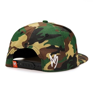 Casquette Snapback en Coton Camouflage Personnalisée à 6 Panneaux avec Logo Brodé 3D Chapeau de Haute Qualité - Product Image 3