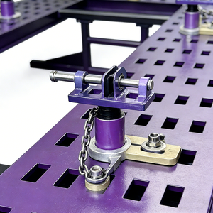 Machine <span class=keywords><strong>de</strong></span> réparation <span class=keywords><strong>de</strong></span> châssis automobile Hongtech HOT-M5 en acier au manganèse, équipement robuste pour <span class=keywords><strong>garage</strong></span> automobile - Product Image 2