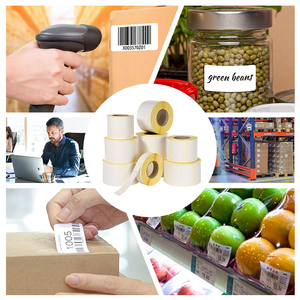 Sailing 50X80Mm 70X30Mm 75*100 50X70 Synthetic Thermal Label <b>Printing</b> <b>Paper</b> 50X80Mm - Product Image 6