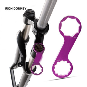 IRONDONKEY clé <span class=keywords><strong>à</strong></span> capuchon de fourche de vélo XCR/XCT/XCM/<span class=keywords><strong>vtt</strong></span> outil de démontage de réparation <span class=keywords><strong>outils</strong></span> multifonctions <span class=keywords><strong>outils</strong></span> de vélo frein shimano - Product Image 2