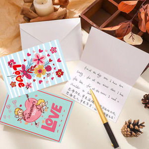 Custom Blank Love Greeting <strong>Card</strong> with Envelope Romantic Birthday <strong>Card</strong> <strong>Anniversary</strong> <strong>Card</strong> <strong>for</strong> Boyfriend Girlfriend <strong>Husband</strong> Wife - Product Image 2