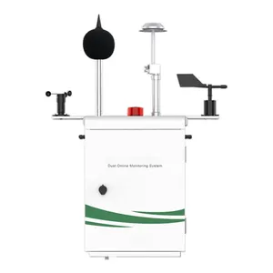 Monitor de qualidade do ar ambiente detectores inteligentes de vazamento de gás ES80A-A6 sistema PM2.5 PM10 detector de inspeção