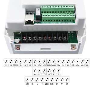 มอเตอร์แกนหมุน220V VFD ตัวแปร11KW 1HP ชิ้นส่วนเครื่องจักรงานไม้พลาสติกอินพุต3HP - Product Image 5