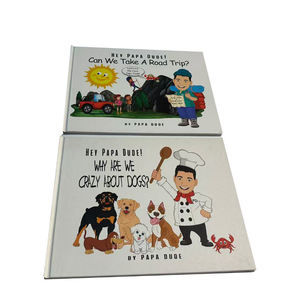 หนังสือเรื่องราวการผจญภัยสำหรับเด็กปกแข็งสีสันสดใส - หนังสือปกแข็งแบบสั่งทำพิเศษ - Product Image 6