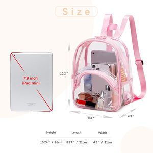 Mochila Transparente de PVC a Precio de Fábrica, Mochila Escolar Pequeña Informal para Niños, para Uso Diario y Deportivo - Product Image 4