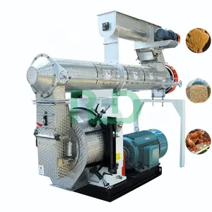 0.5-5ton cattle animal Poultry feed pellet mill