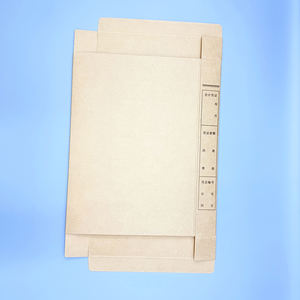 Vente en gros de sacs de bons de comptabilité en papier kraft sans acide fermeture de ficelle et bords renforcés stockage de conformité d'<span class=keywords><strong>audit</strong></span> - Product Image 5