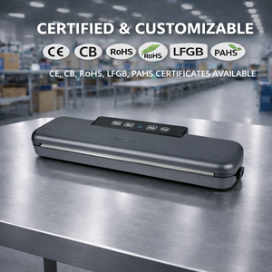 Máquina Selladora al Vacío Compacta para el Hogar - Sistema Automático de Empaque para Conservación de Alimentos de -60 kPa para Carne <span class=keywords><strong>y</strong></span> Verduras - Product Image 1