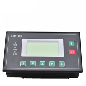 Endüstriyel plc kontrol paneli MAM-860 MAM860 için vidalı hava kompresörü