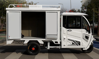 Tricycle électrique de fret 800W EEC, grande capacité de charge, type fermé, tricycle électrique à 3 roues