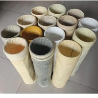 Polyester/aramide/acrylique/PP/PPS/PTFE/fibre de verre filtre à poussière non tissé aiguille perforé filtre feutre sac
