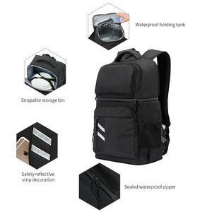 กระเป๋าเก็บความเย็นสำหรับปิกนิกท่องเที่ยว,กระเป๋าเป้สะพายหลังสำหรับใส่เบียร์ไวน์น้ำแข็งกันรั่วใช้เก็บความร้อนเก็บผลไม้สดได้ปี32L - Product Image 6