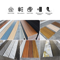 Paneles de Pared y Techo de PVC Modernos SONSILL de 25/30 cm, 6-10 mm de Grosor, Impermeables, Resistentes al Fuego, a la Humedad, a los Arañazos y Antiestáticos