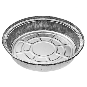 Prezzo all'ingrosso 6/7/8/9 pollici di alluminio rotondo Pan Air Fryer fodera in alluminio piatto padella per Pizza Pan con coperchio di <span class=keywords><strong>carta</strong></span> - Product Image 3