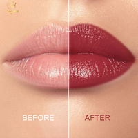 Kit de rouge à lèvres hydratant personnalisé de marque privée étanche longue durée tasse antiadhésive lèvres maquillage rouge à lèvres mat avec minéraux
