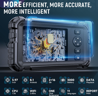 LAUNCH CRP129 HD 24V Herramienta de Diagnóstico para Camiones de Servicio Pesado, Todos los Sistemas, 7 Servicios, Aceite, Velocidad, Inyector, Escáner OBD2
