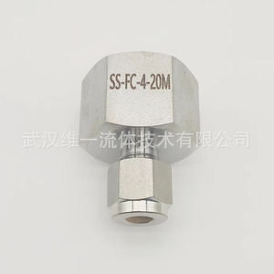 Weifluid Fc Internal Thread Straight Connector 316 Stainless Steel Double Ferrule Plumbing Fitting Metal Terminal Connector - Product Image 3