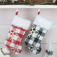 Décorations de sapin de Noël, Articles décoratifs, Sacs cadeaux, Chaussettes de Noël, Sacs cadeaux, Chaussettes flocon de neige, Pendentifs, Chaussettes de Noël