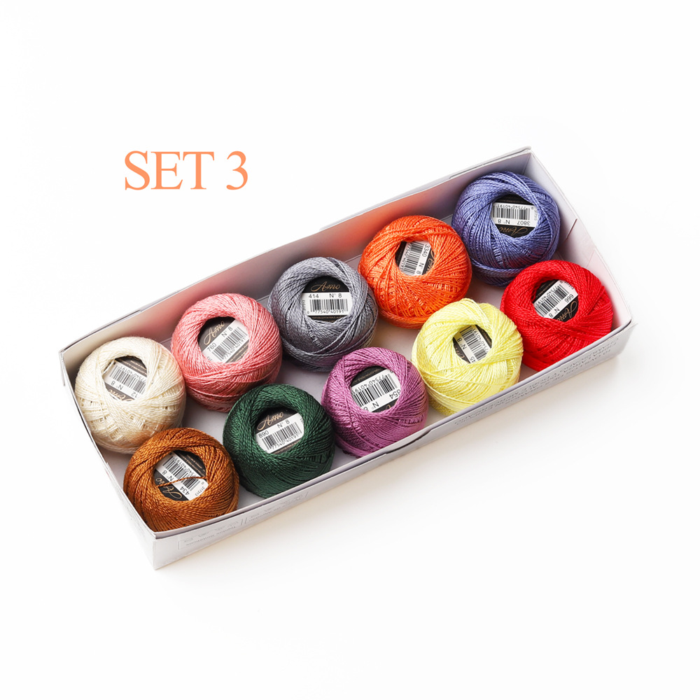 Pearl Cotton Thread Set 3